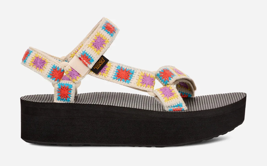 Flatform Universal Crochet Sandal