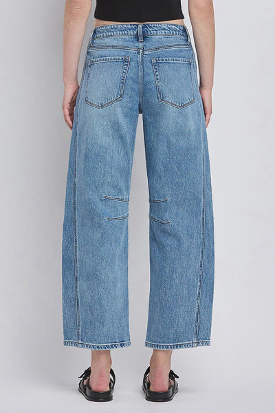 High Rise Barrel Jean