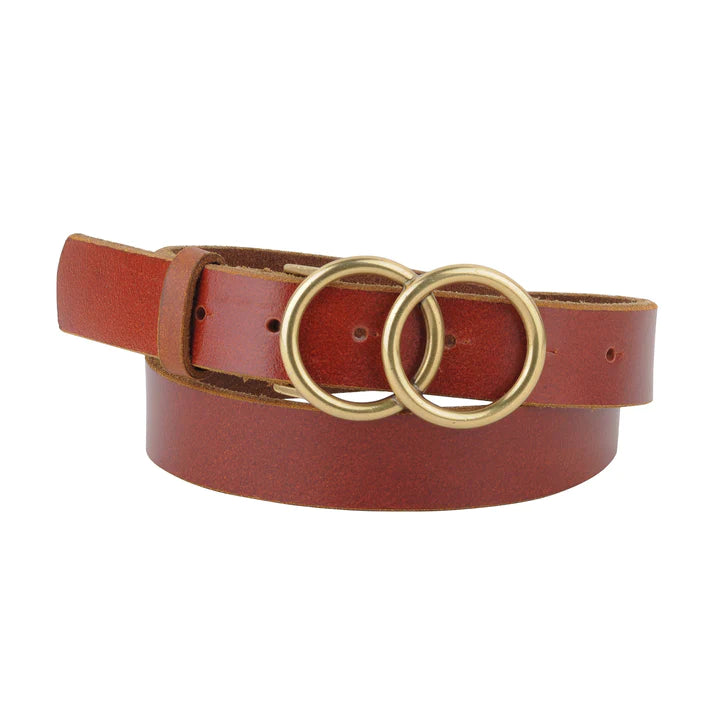 Double Circle Buckle Belt