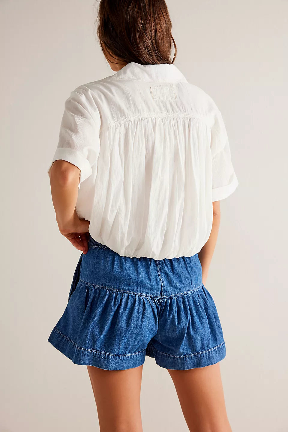 Fleur Denim Short