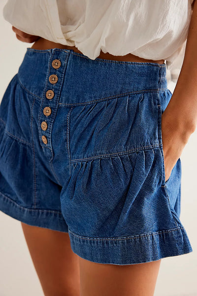 Fleur Denim Short