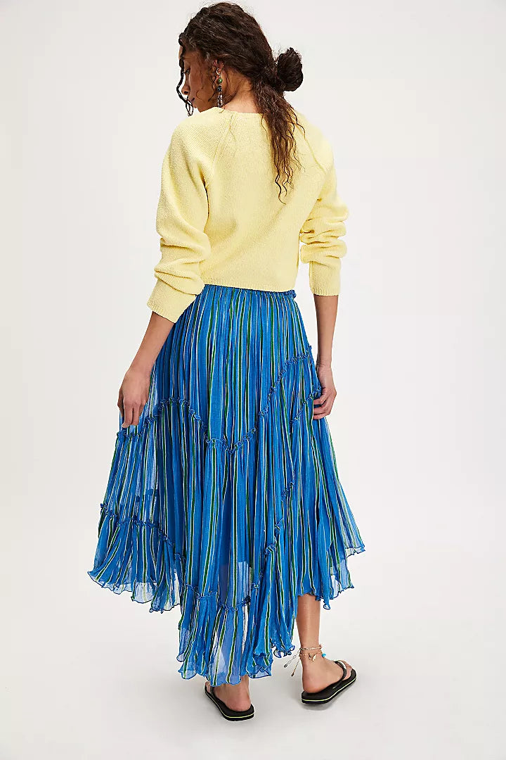 Ember Printed Midi Skirt