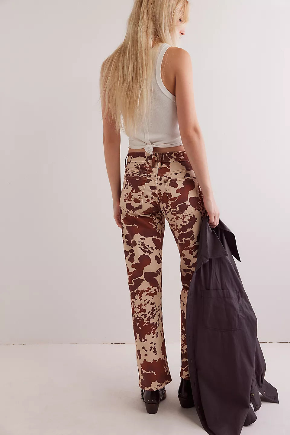 Risk Taker Printed Jean