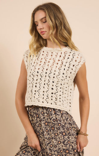 Goldie Sleeveless Sweater