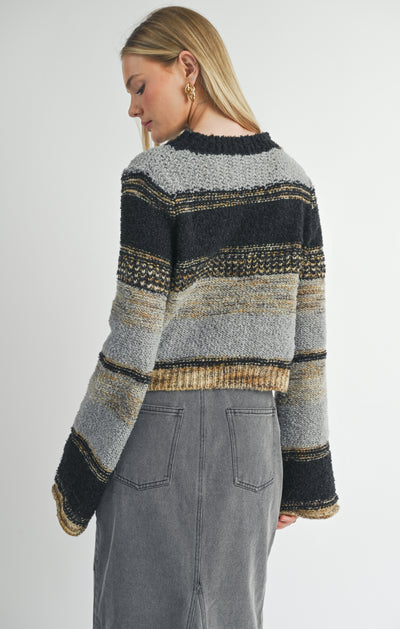 Millie Mixed Yarn Sweater