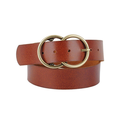 Wide Double Circle Belt